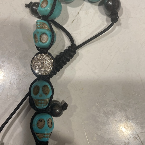 Skeleton Jewelry Lot - 2 Bracelets and 1 Necklace - Picture 8 of 9